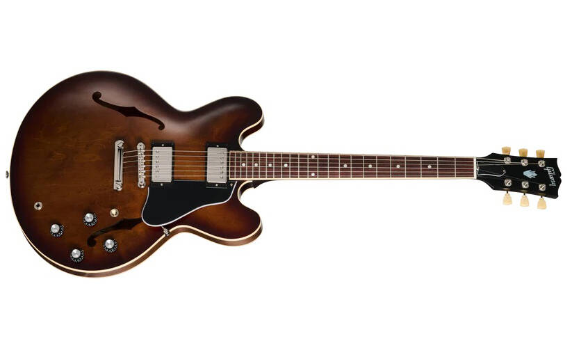 ES-335 Electric Guitar with Hardshell Case - Satin Smokehouse