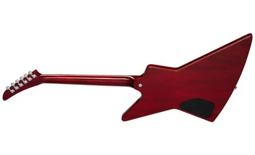 Explorer 80s Electric Guitar with Hardshell Case - Cherry