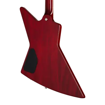 Explorer 80s Electric Guitar with Hardshell Case - Cherry