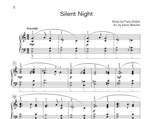 Christmas is Calling - Beecher - Piano - Book