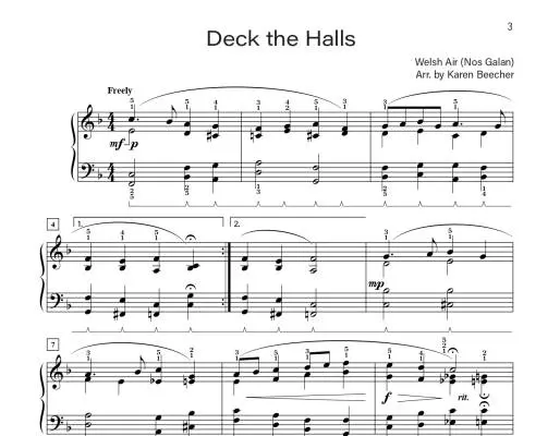 Christmas is Calling - Beecher - Piano - Book