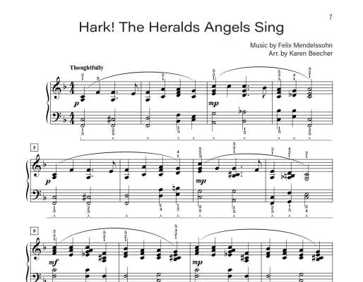 Christmas is Calling - Beecher - Piano - Book