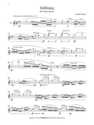 Soliloquy - Plante - Flute - Sheet