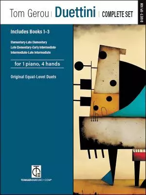 TomGerouMusic - Duettini, Complete Set (Books 1-3) - Gerou - 1P4H - Book