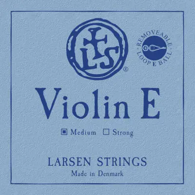 Larsen Strings - Original Violin E String - Medium, Ball End
