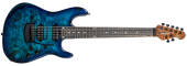 "Ernie Ball Music Man - Jason Richardson Cutlass HT 7-String Electric Guitar with Mono Bag - Death Mountain"