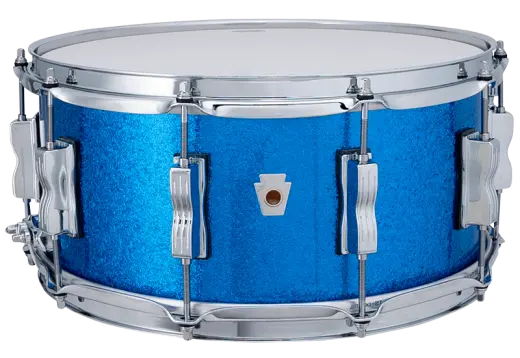 Ludwig Drums - NeuSonic 6.5x14 Snare Drum - Blue Super Sparkle