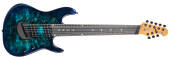 "Ernie Ball Music Man - Jason Richardson Cutlass HT 8-String Electric Guitar with Mono Bag - Kokiri Forest"