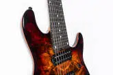 Jason Richardson Cutlass HT 8-String Electric Guitar with Mono Bag - Death Mountain