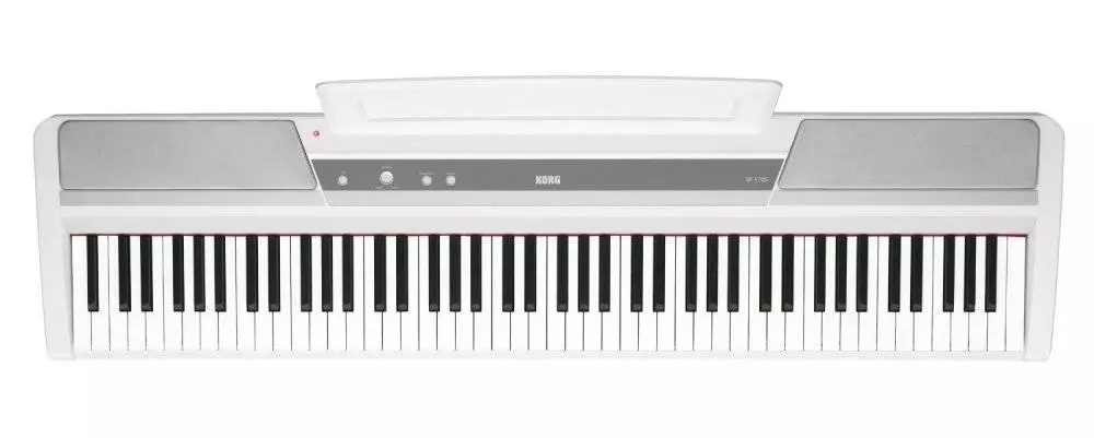 88-Key Digital Piano w/Speakers - White