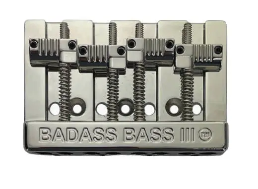All Parts - Leo Quan Badass III 4-String Bass Bridge - Nickel