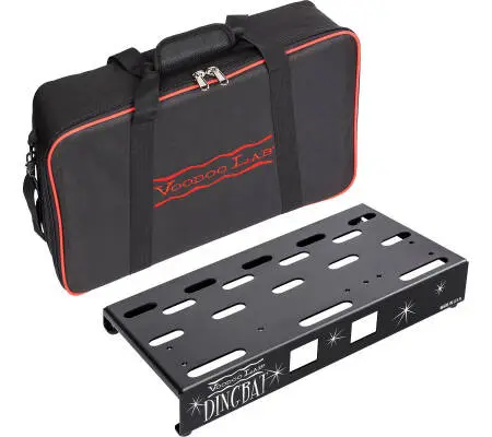 Voodoo Lab - Dingbat Small Pedalboard with Case and Pedal Power 2 PLUS