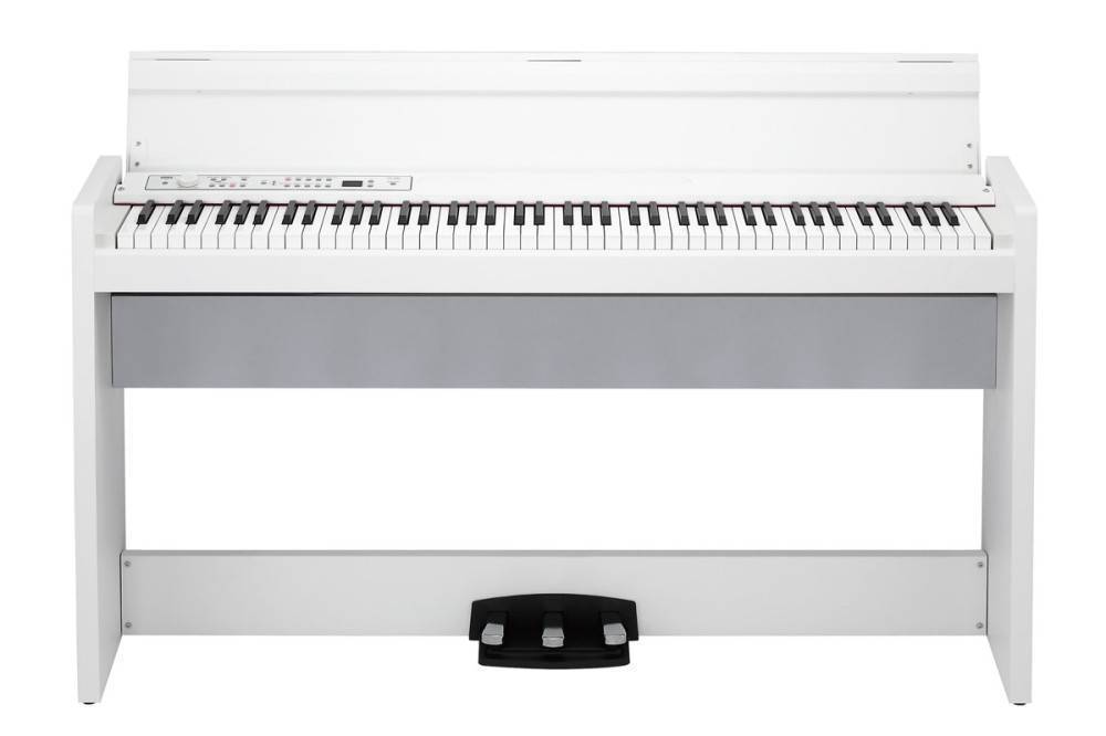 88 Key Digital Piano w/Stand & Speaker - White