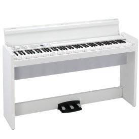 88 Key Digital Piano w/Stand & Speaker - White