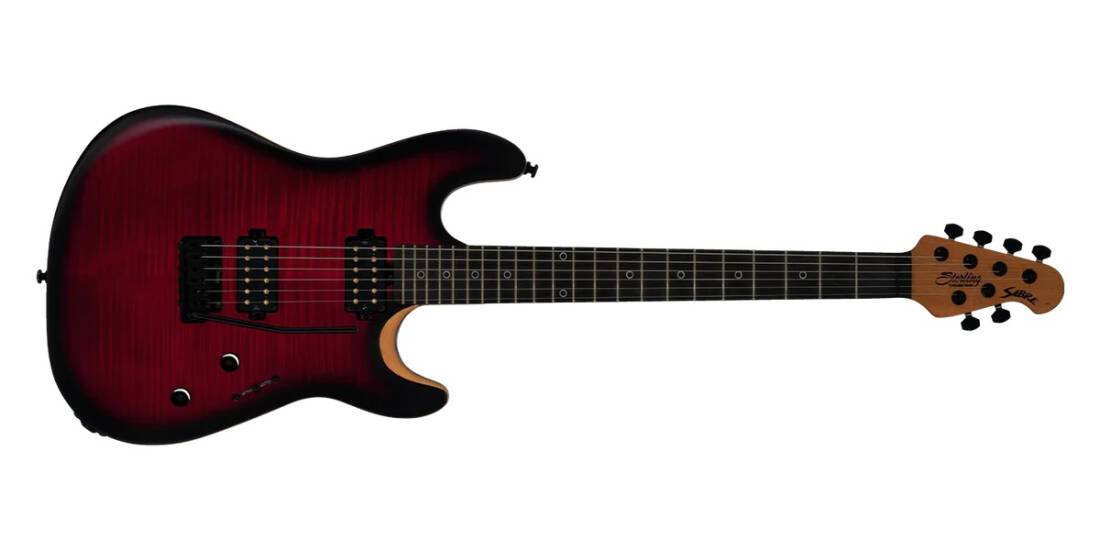 Rabea Massaad Artist Series Sabre Electric Guitar - Blood Flame Burst
