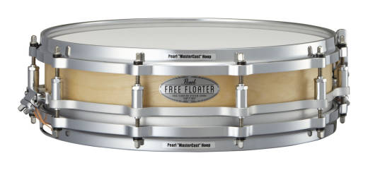 Pearl - Free Floating 14x3.5 Inch Snare - 6 Ply Birch