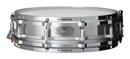 Pearl - Free Floating 14x3.5 Inch Snare - Stainless Steel