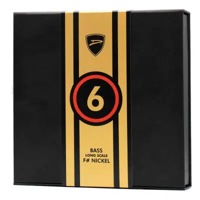 Dingwall Guitars - Long Scale 6-String Bass Set, F# Tuning - 45-170 - Nickel Plated Steel