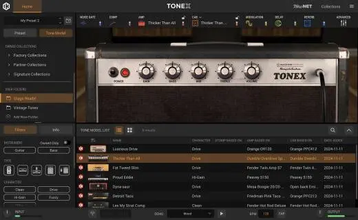 TONEX Amp/Cabinet/Pedal Modeling Software - Download