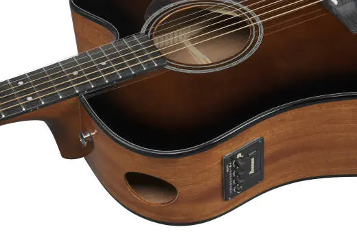 AAD51CE Advanced Acoustic/Electric Guitar - Dark Violin Sunburst High Gloss