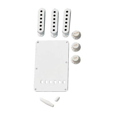 Fender - Vintage-Style Stratocaster Accessory Kit - White