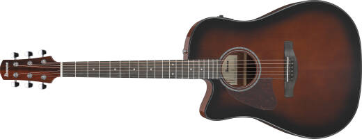 Ibanez - AAD51CE Advanced Acoustic/Electric Guitar - Dark Violin Sunburst High Gloss (Left Handed)
