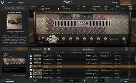 TONEX MESA/Boogie Reference Signature Collection - Download