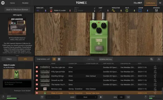 TONEX ODS Legends Signature Collection - Download