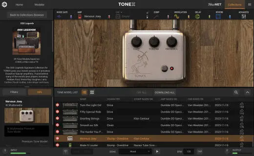 TONEX ODS Legends Signature Collection - Download