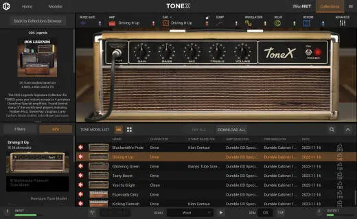 TONEX ODS Legends Signature Collection - Download