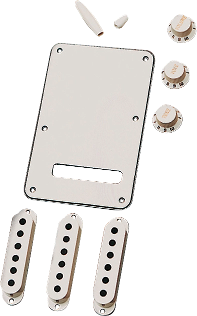 Parchment Stratocaster Accessory Kit