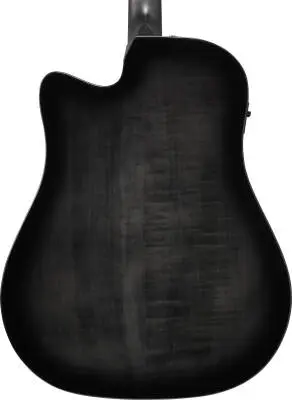AAD77CE Grand Dreadnought Acoustic/Electric Guitar - Transparent Black Sunburst High Gloss