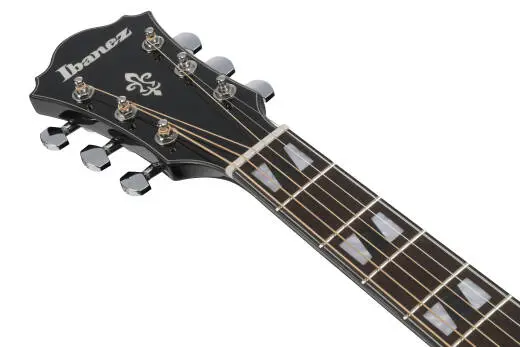 AE170 Acoustic/Electric Guitar - Transparent Black High Gloss