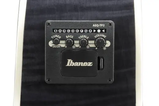 AE170 Acoustic/Electric Guitar - Transparent Black High Gloss