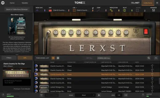 TONEX Alex Lifeson Legacy Signature Collection - Download
