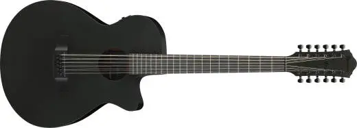 Ibanez - AEG1221 AEG Series 12-String Acoustic/Electric Guitar - Black Out