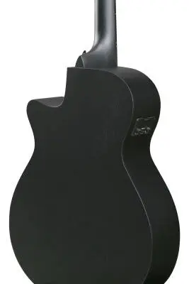 AEG1221 AEG Series 12-String Acoustic/Electric Guitar - Black Out