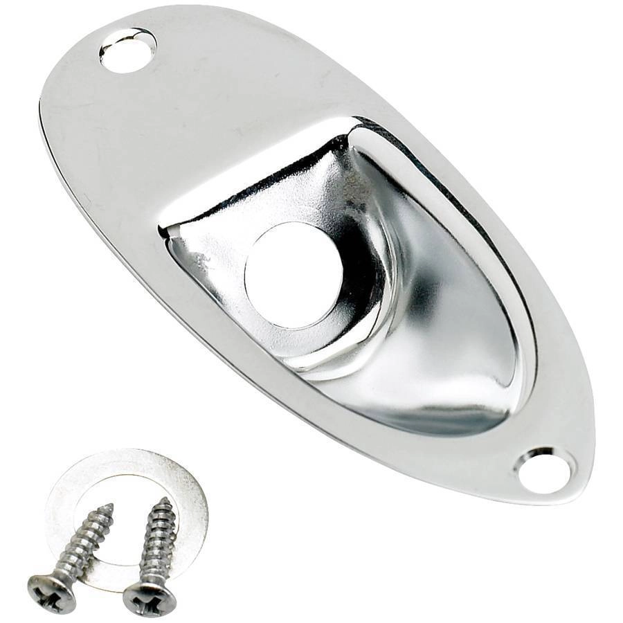 Stratocaster Jack Ferrule - Chrome