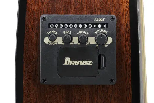 AEWC16QA Acoustic/Electric Guitar - Transparent Emerald Burst