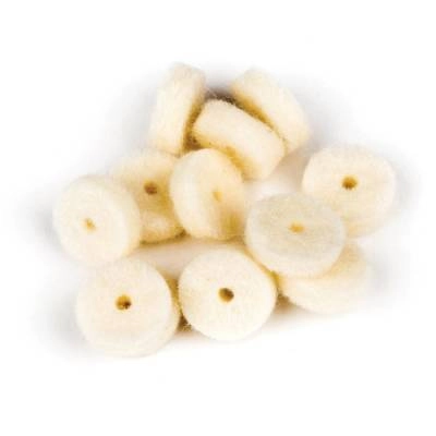 Fender - White Strap Button Felt Washers (12)