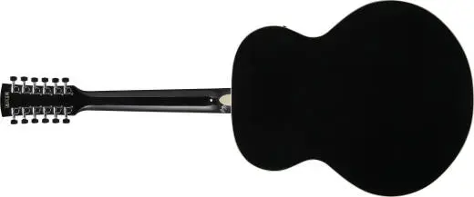 AJ7012M1E 12-String Acoustic/Electric Guitar - Black High Gloss