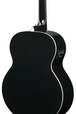 AJ7012M1E 12-String Acoustic/Electric Guitar - Black High Gloss