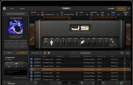 TONEX Joe Satriani Amp Vault Signature Collection - Download