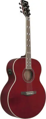 AJ70M1E Acoustic/Electric Guitar - Wine Red High Gloss