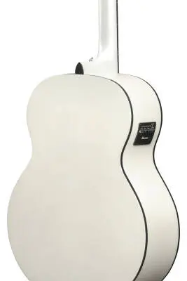 AJ70M2E Acoustic/Electric Guitar - Pearl White High Gloss