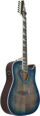 ALT50FA Altstar Acoustic/Electric Guitar - Blue Doom Burst