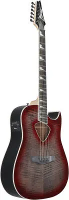 ALT50FA Altstar Acoustic/Electric Guitar - Red Doom Burst