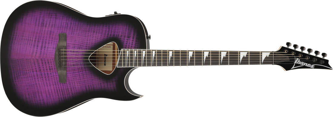ALT50FA Altstar Acoustic/Electric Guitar - Transparent Violet Sunburst