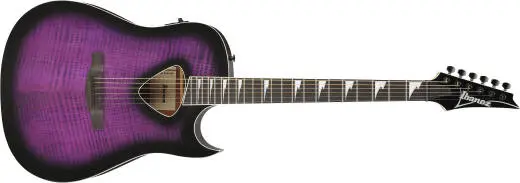 Ibanez - ALT50FA Altstar Acoustic/Electric Guitar - Transparent Violet Sunburst