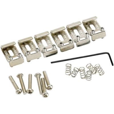 Fender - American Vintage Stratocaster Bridge Saddles - Nickel (6)